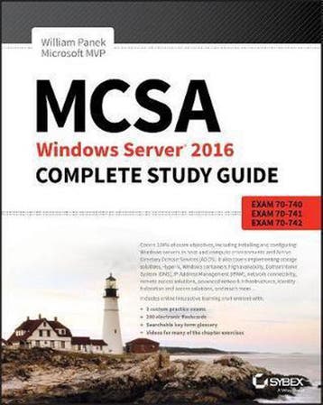 MCSA Windows Server 2016 Complete Study Guide - William, Verzenden, Gelezen, William Panek
