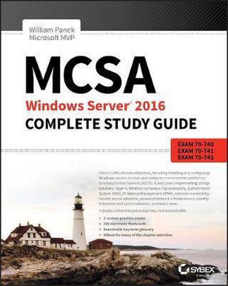 MCSA Windows Server 2016 Complete Study Guide - William, Boeken, Taal | Engels, Gelezen, Verzenden