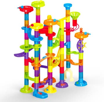JUST23 Knikkerbaan GJH335 - Marble Run - 123 Onderdelen -, Kinderen en Baby's, Ophalen of Verzenden, Zo goed als nieuw