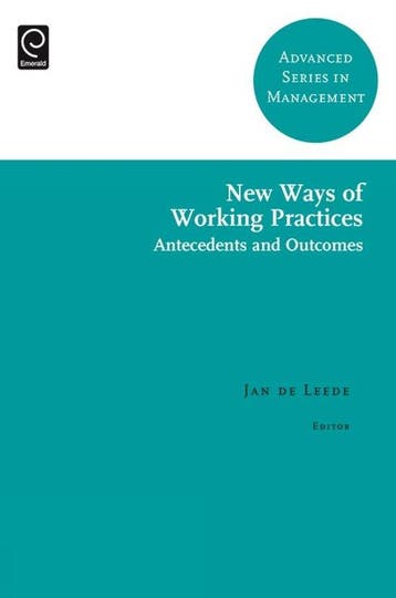 New Ways Working Practices Antecedents O - Jan de Leede, Verzenden, Zo goed als nieuw, Jan de Leede