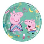 Peppa Pig Bordjes Groen (8st), Hobby en Vrije tijd, Feestartikelen, Ophalen of Verzenden, Nieuw