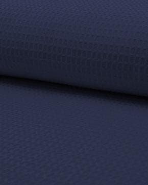 Wafel Katoen Navy, Nieuw, Blauw