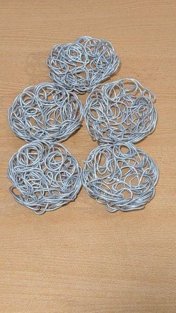 Alessi - Fratelli Campana - Broodmand (5) - Wolk - Aluminium