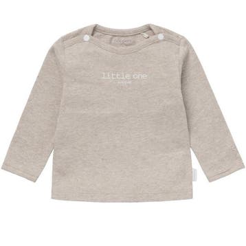 Noppies longsleeve hester taupe melange - 56 (1-2 maanden), Ophalen of Verzenden, Nieuw