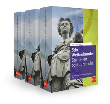 Sdu Wettenbundel Editie 2024 2025 9789012409834, Verzenden, Zo goed als nieuw
