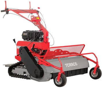 Klepelmaaier rupsen 860 mm zelftrekker benzine 15 pk motor T, Ophalen of Verzenden