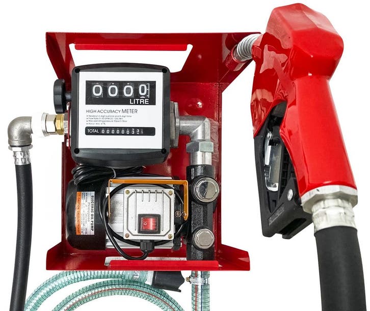 Diesel transferpomp 230V met automatisch pistool MW Tools, Auto-onderdelen, Brandstofpompen, Ophalen of Verzenden