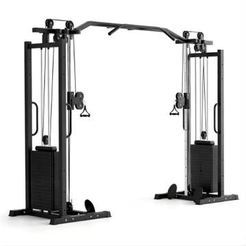 PH Fitness Krachtstation | Cable Crossover Machine 200 kg, Nieuw, Metaal, Krachtstation, Verzenden