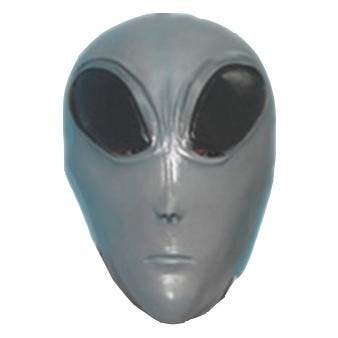 Alien masker (grijs), Verzenden, Nieuw