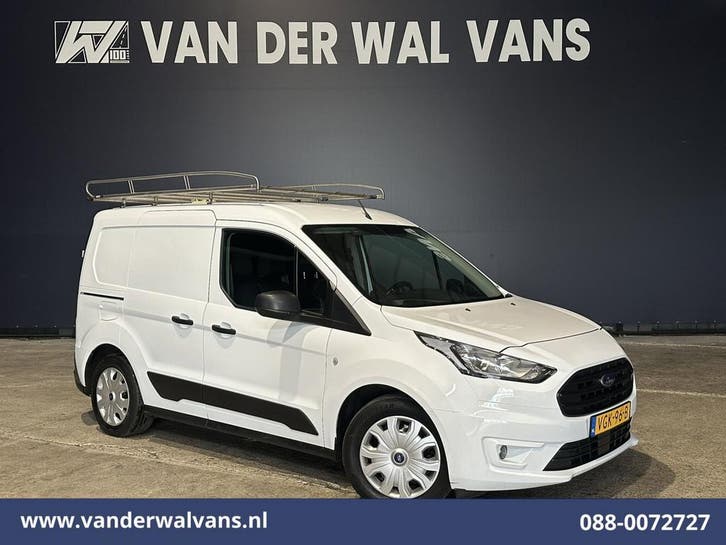 Ford Transit Connect L1 H1 | Lease vanaf 223,- p/mnd, Auto's, Gebruikt, Euro 6, Wit, Dealer onderhouden