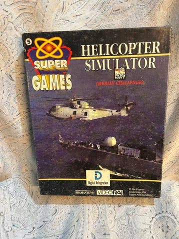 Atari - Helicopter Simulator Floppy disch - Videogame - In, Nieuw