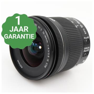 10% korting | Canon EF-S 10-18mm f/4.5-5.6 IS STM, Audio, Tv en Foto, Verzenden, Gebruikt
