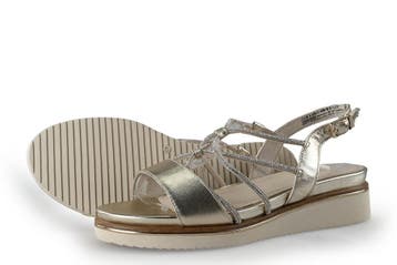 Tamaris Sandalen in maat 40 Zilver, Kleding | Dames, Schoenen, Tamaris, Overige kleuren, Verzenden, Sandalen of Muiltjes
