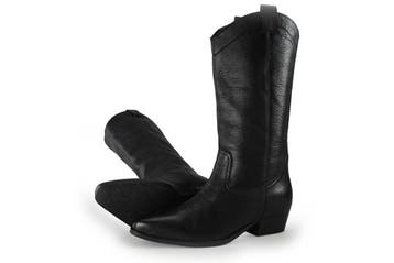 Sacha Biker boots in maat 41 Zwart, Verzenden, Zwart, Overige typen, Zo goed als nieuw