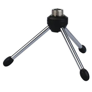DAP Mini Tafel microfoonstandaard 8cm Chrome, Verzenden, Nieuw