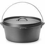 Hendi Gietijzeren Pan met Deksel Ø31cm (7,2L), Verzenden, Nieuw
