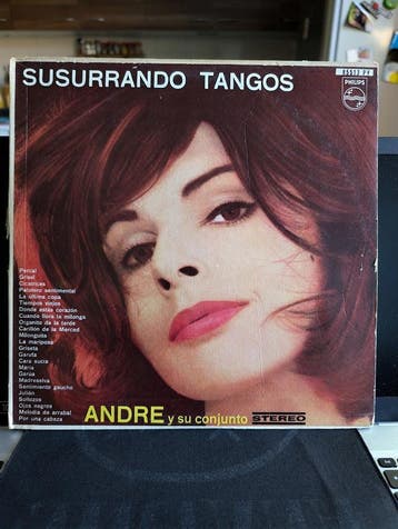 André Y Su Conjunto - Susurrando Tangos, Ophalen of Verzenden, Gebruikt