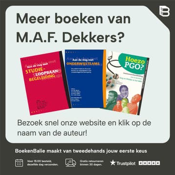 Het boek voor tutoren - M.A.F. Dekkers 9789080488373, Boeken, Verzenden, Gelezen, M.A.F. Dekkers