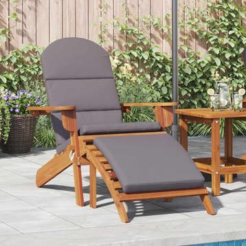 Inklapbare houten Adirondack stoel - Voordelige retourdeal, Tuin en Terras, Ophalen of Verzenden, Zo goed als nieuw, Hout, Inklapbaar