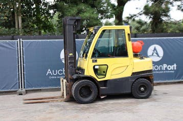 Veiling: Heftruck Hyster H4.2 LPG 2930kg 5.55m 2013, Heftruck, Hyster, 2000 tot 3000 kg, Ophalen