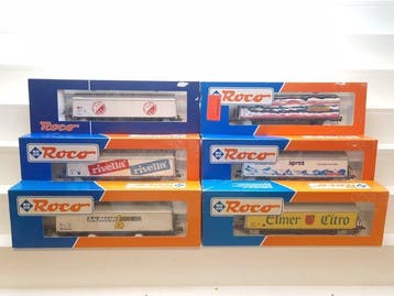 Roco H0 - 46168/46171/46593/46595/46601/66440 - Modeltrein, Hobby en Vrije tijd, Nieuw