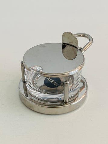 Alessi - Ettore Sottsass - Keukencontainer - Glas, Staal -