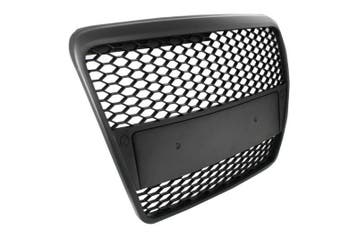 Grill Audi A6 4F C6 (2004-2007) RS Design Matte Black, Auto-onderdelen, Overige Auto-onderdelen, Ophalen of Verzenden, Nieuw