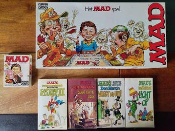 Mad - Bordspel - Kaartspel + pockets, Nieuw