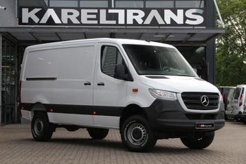 Zakelijke Lease |  Mercedes-Benz Sprinter 319 3.0 CDI V6, Automaat, Stof, Gebruikt, Zwart