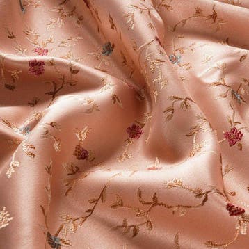 Exclusieve GCFabrics – Jacquardweefsel met bloemmotief in