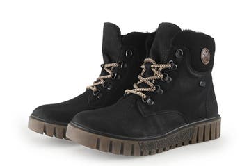 Rieker Veterboots in maat 39 Zwart, Verzenden, Zwart, Overige typen, Zo goed als nieuw