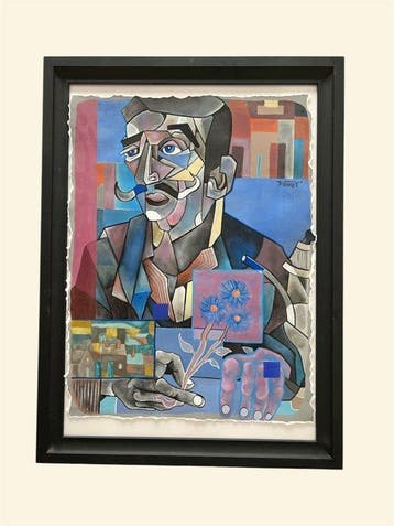 Aket Kubic (1989) - Louis et la fiancée du soleil, Antiek en Kunst