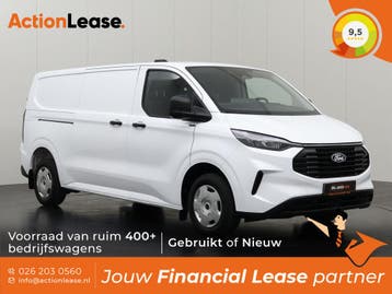 Ford Transit Custom Bestelbus L2 H1 2024 Diesel, Auto's, Ford, Zwart, Wit, Nieuw, Transit