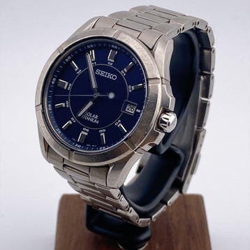 Seiko - Solar Titanium - Zonder minimumprijs - V141-0AX0 -