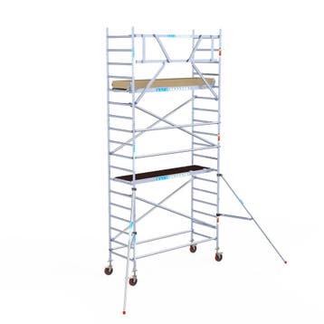Basic rolsteiger 90 x 6,2m werkhoogte, Verzenden, Nieuw, Rolsteiger of Kamersteiger, 5 meter of hoger