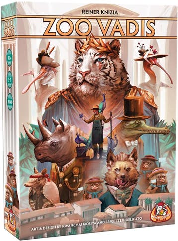 Zoo Vadis - (NL) Bordspel | White Goblin Games -, Verzenden, Nieuw