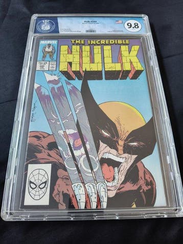 The Incredible Hulk #340 - EGC 9.8 - Iconic cover art by, Nieuw