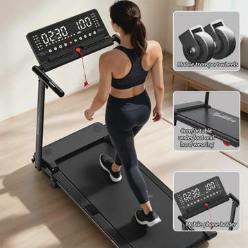 Opvouwbare Loopband voor Thuis - Elektrisch, 1.0-10.0 KM/H,, Verzenden, Nieuw