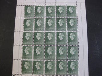Nederland - Koningin Juliana ( en profil ) 2 1/2 Gulden in, Postzegels en Munten, Postzegels | Nederland, Gestempeld