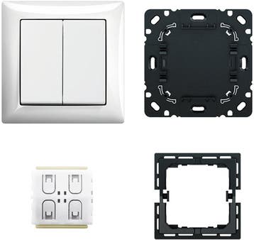 ABB Busch-Jaeger BT Switch Set Balance Alpin White -, Verzenden, Nieuw, Overige typen