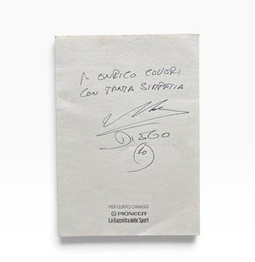 Diego Maradona - Menu Card, Nieuw