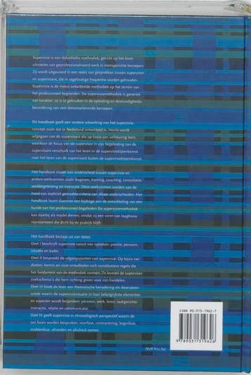 Handboek supervisiekunde 9789031319626 F. Siegers, Verzenden, Zo goed als nieuw, F. Siegers
