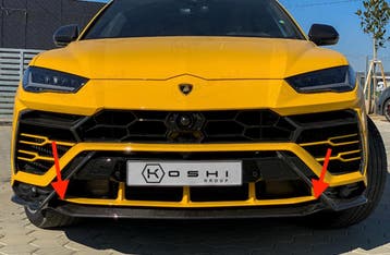 Lamborghini Urus carbon voorlip splitter, Auto diversen, Verzenden