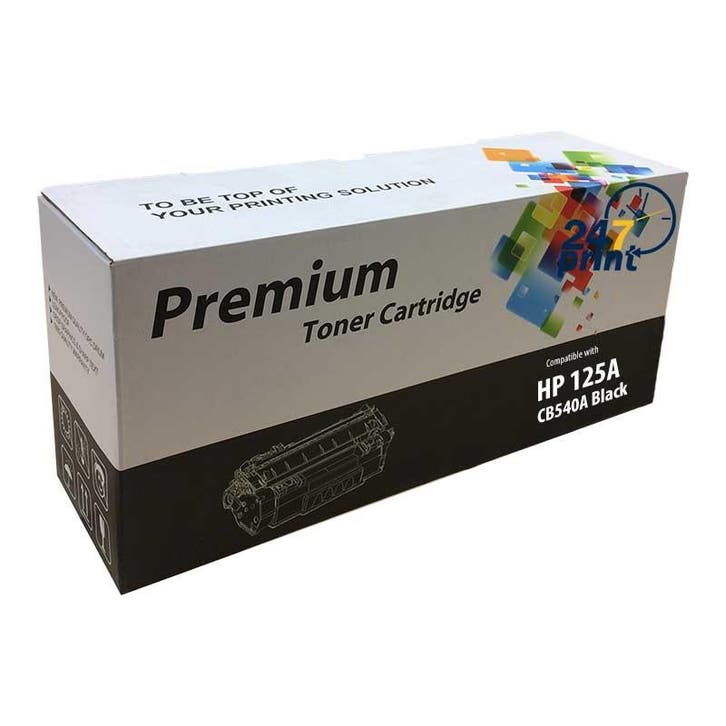 Huis-Merk  HP 125A CB540A Toner Zwart 2.2k 247Print, Computers en Software, Printerbenodigdheden, Toner, Nieuw, Verzenden