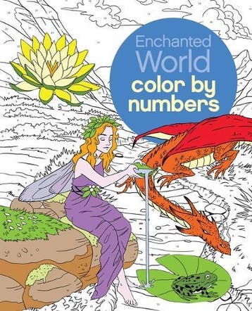 Enchanted World Color by Numbers, Boeken, Verzenden, Nieuw