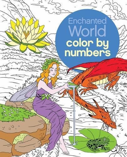 Enchanted World Color by Numbers, Boeken, Studieboeken en Cursussen, Verzenden