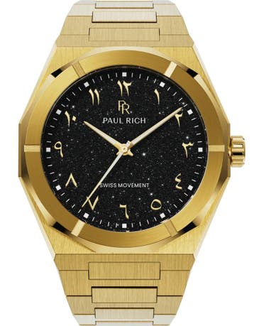 Paul Rich Star Dust II Obsidian Desert ARAB210 horloge, Sieraden, Tassen en Uiterlijk, Horloges | Heren, Overige merken, Staal
