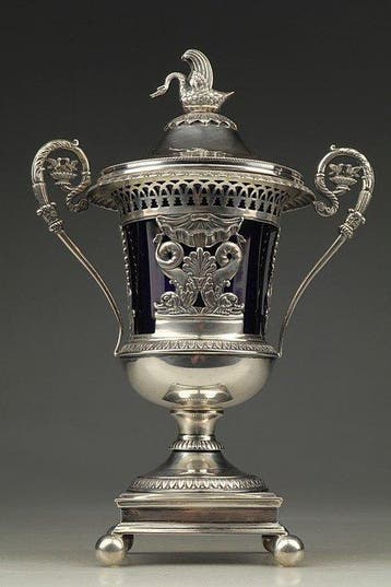 Henri Clavel - Suikerkom - .950 zilver