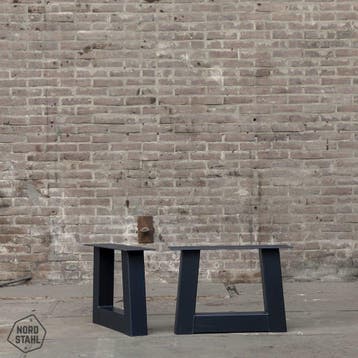 Stalen onderstel salontafel - Trapezium coffee leg - Nordsta, Verzenden, Nieuw