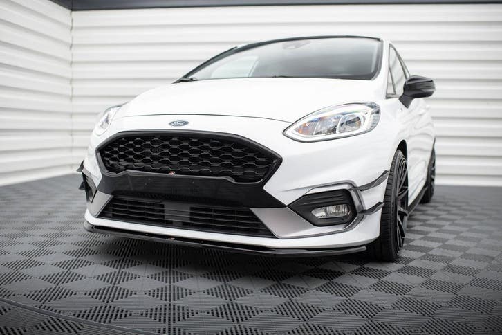 Maxton Frontspoiler V.3 Ford Fiesta Mk8 ST / ST-Line, Auto diversen, Tuning en Styling, Verzenden